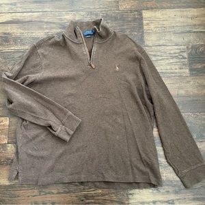 Polo Ralph Lauren Men’s pullover. Brown. Size XL